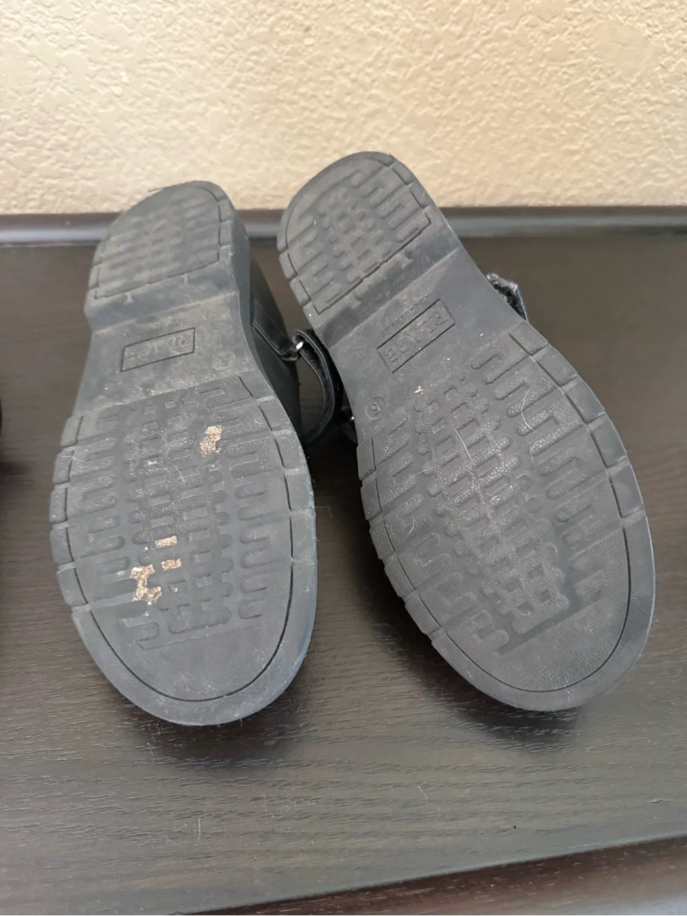 Bundle 2 Pairs Children’s Place Girls Black Mary Jane School Shoes Size 5